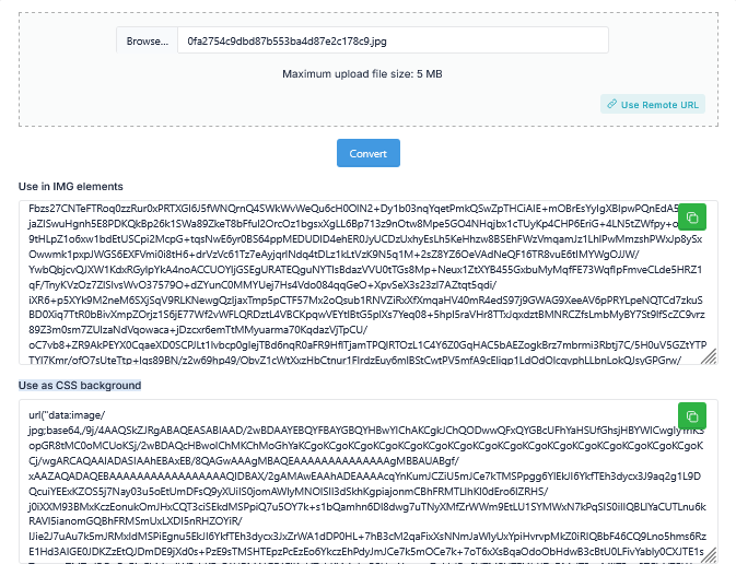 &Ccedil;evrimi&ccedil;i Resimden Base64'e D&ouml;n&uuml;şt&uuml;r&uuml;c&uuml; Aracı