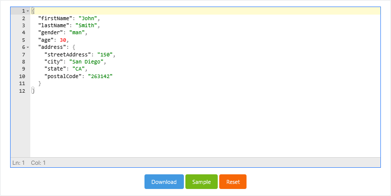 JSON Editor Tool