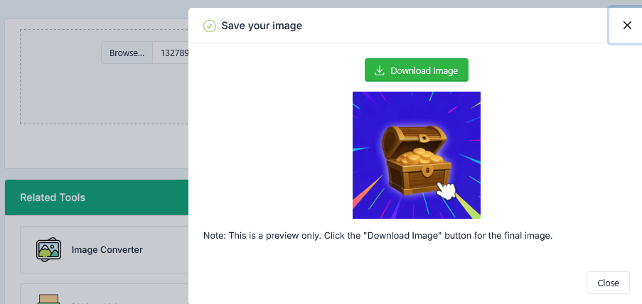 Strumento Convertitore da PNG a JPG Online