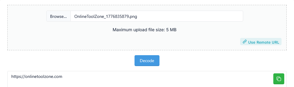 Herramienta Decodificador de C&oacute;digos QR Online